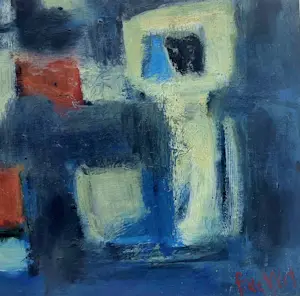 Frans de Wit - Abstracte compositie kopen? Bied vanaf 125!