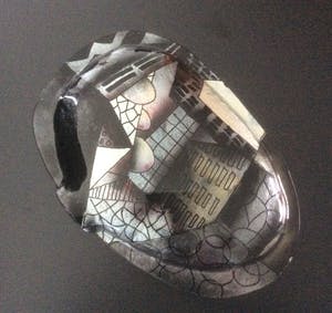 Niet of onleesbaar gesigneerd - BIJZONDER GLAZEN SCULPTUUR (45cm) kopen? Bied vanaf 1!