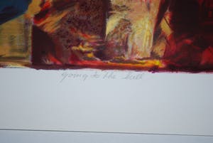 Willem van Scheijndel - grote zeefdruk - Going to the ball kopen? Bied vanaf 65!