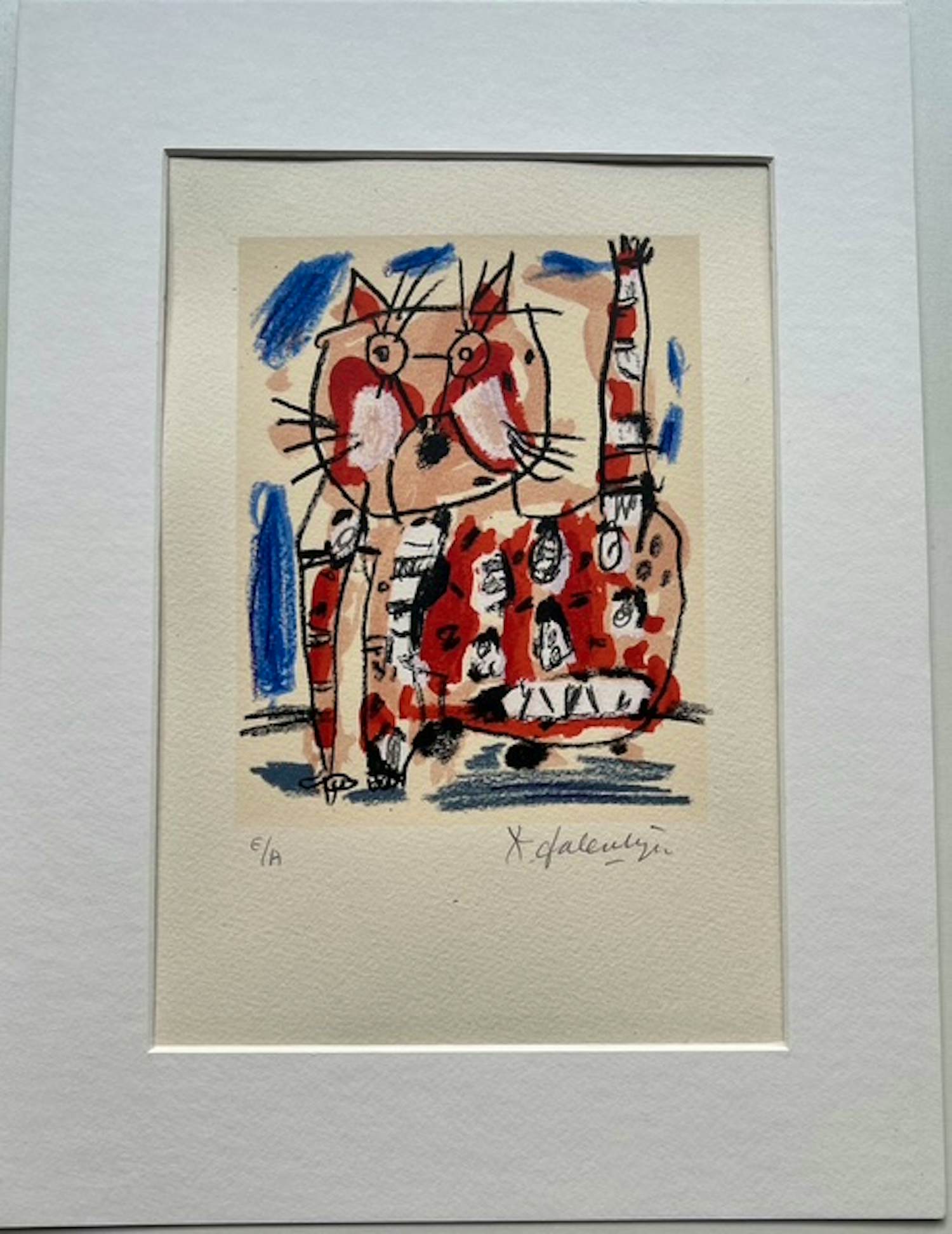 Kees Salentijn - Zeefdruk op geschept papier kopen? Bied vanaf 50!