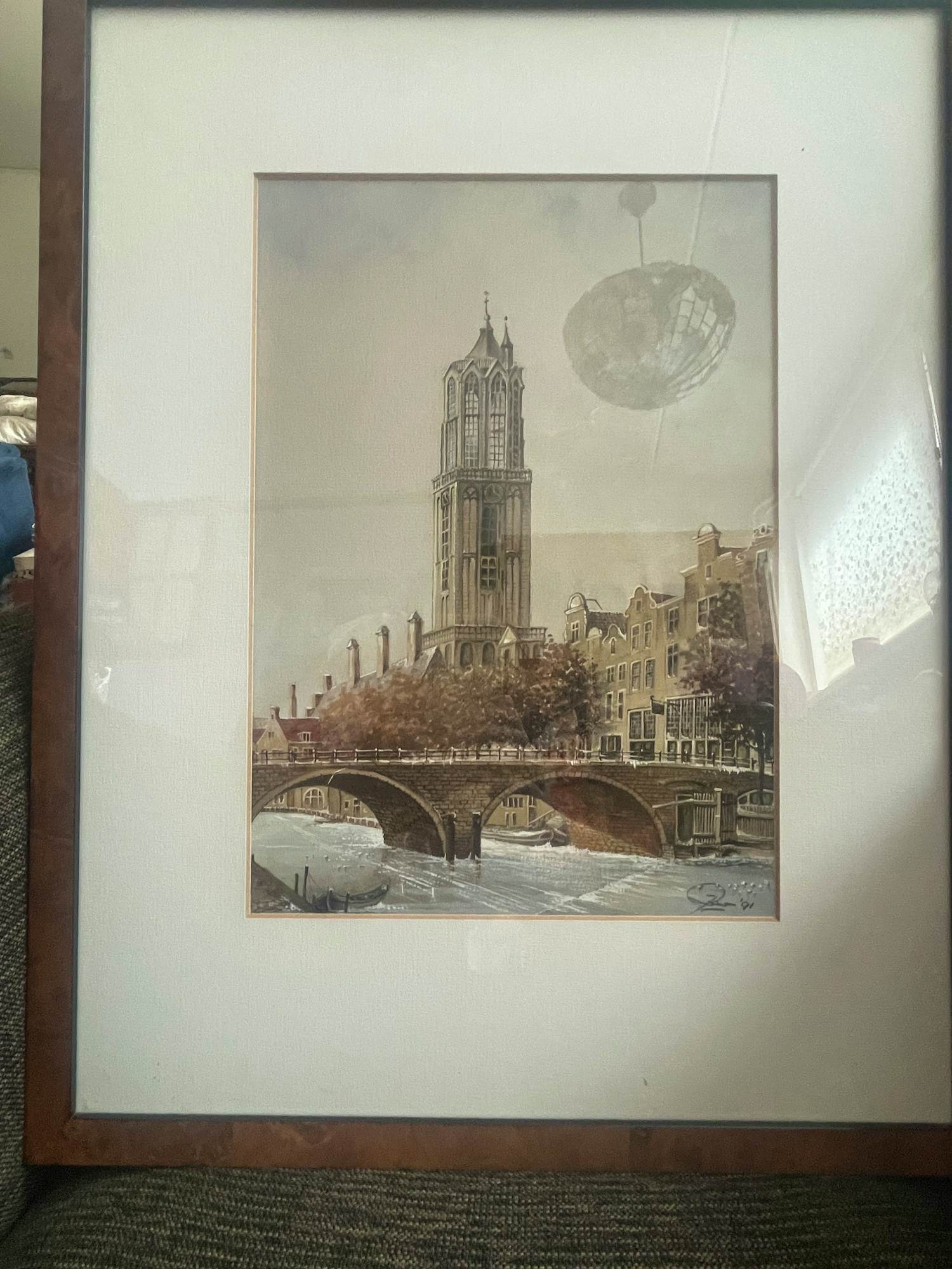 Wim Riem - Domtoren, Utrecht verkocht voor € 80!