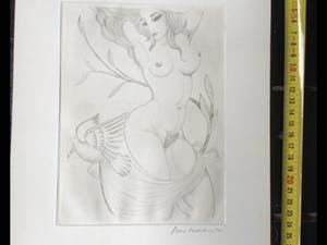 Fons Montens - Dame met de duif kopen? Bied vanaf 50!