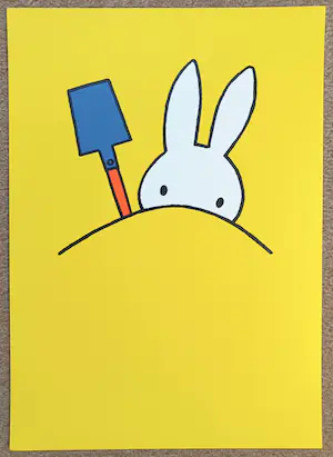 Dick Bruna - Nijntje aan zee, offset litho - Gratis verzending binnen Nederland! kopen? Bied vanaf 50!