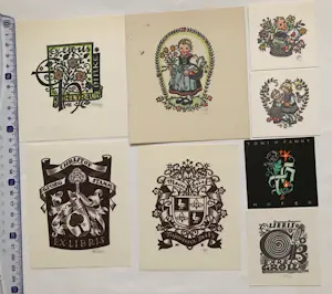 Maria Bauer-Klimbacher - Exlibris. 30 ex-libris en 25 gelegenheidsgrafieken van Maria Bauer-Klimbacher kopen? Bied vanaf 63!