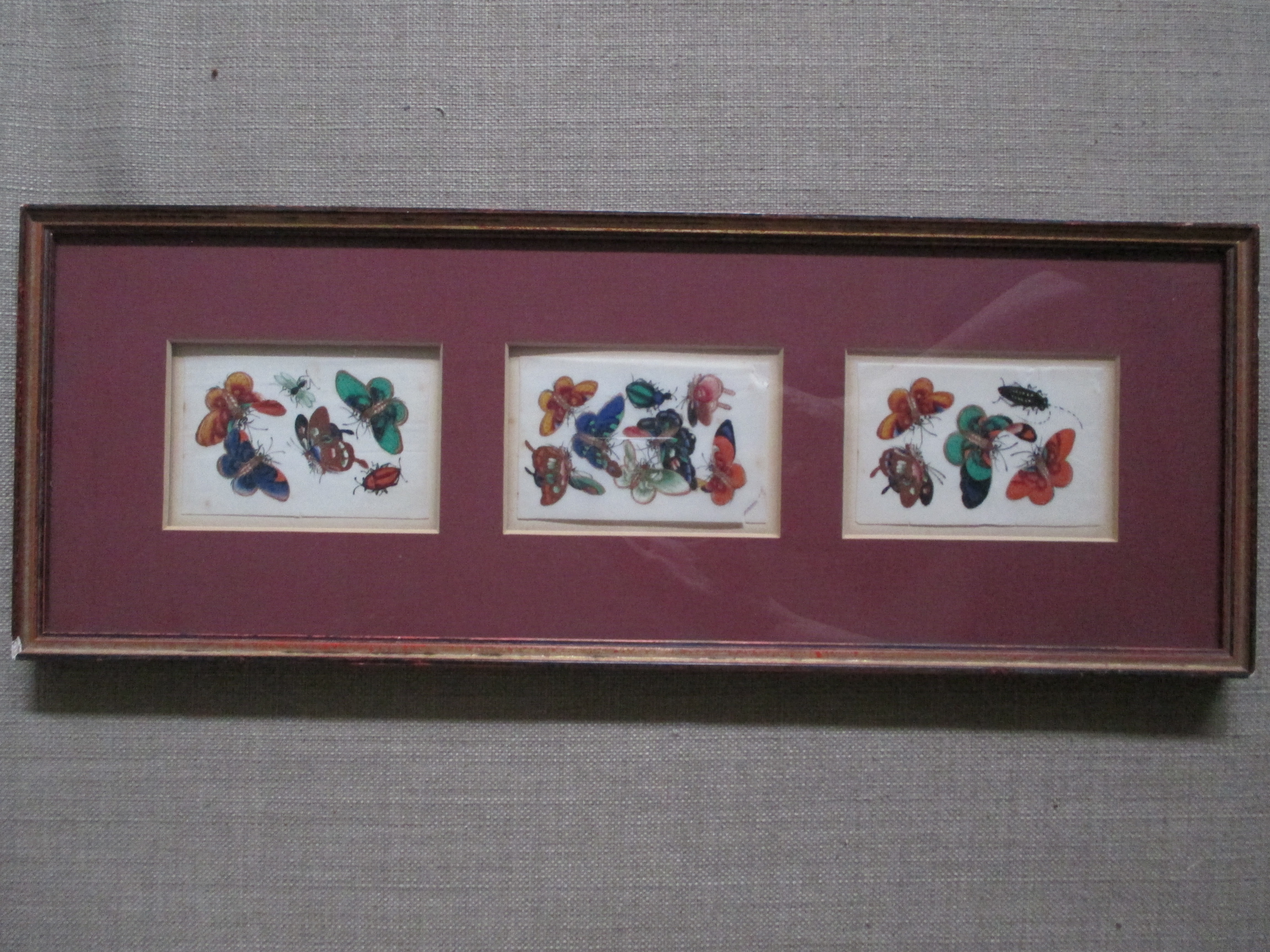 Niet of onleesbaar gesigneerd - Pastel/aquarel vlinders kopen? Bied vanaf 1!