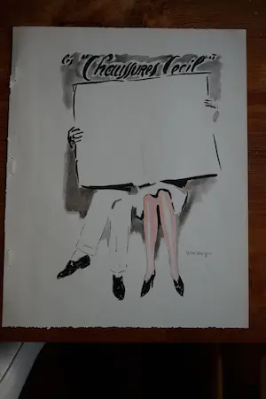 Kees van Dongen - litho - Chaussures Cecil - 1929 kopen? Bied vanaf 300!