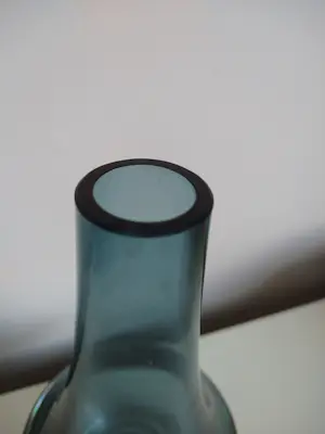 Riihimäki - Vintage glazen vaas kopen? Bied vanaf 65!