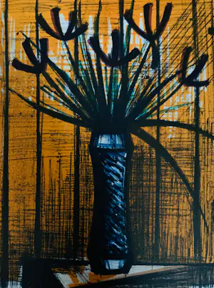 Bernard Buffet - Les Iris, 1967. Lithografie. kopen? Bied vanaf 25!