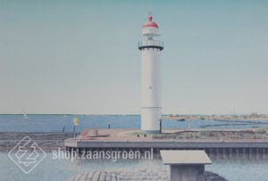 Frans Room - Vuurtoren – Hellevoetsluis - zeefdruk - FR0034 kopen? Bied vanaf 1!