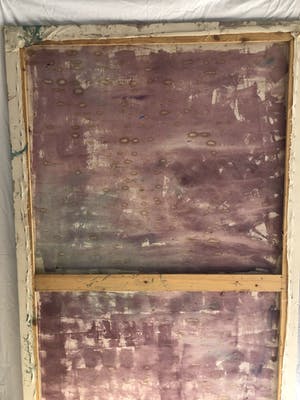 Niet of onleesbaar gesigneerd - Compositie op paars kopen? Bied vanaf 1!