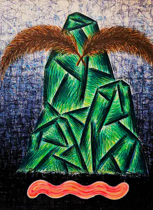 Herman Geerdink - Grote handegekleurde lithografie - 1963 - zeer kleine oplage (25) kopen? Bied vanaf 42!