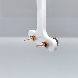 14kt gouden handgemaakte oorstekers met watermeloen toermalijn, 1,10 gr kopen? Bied vanaf 80!