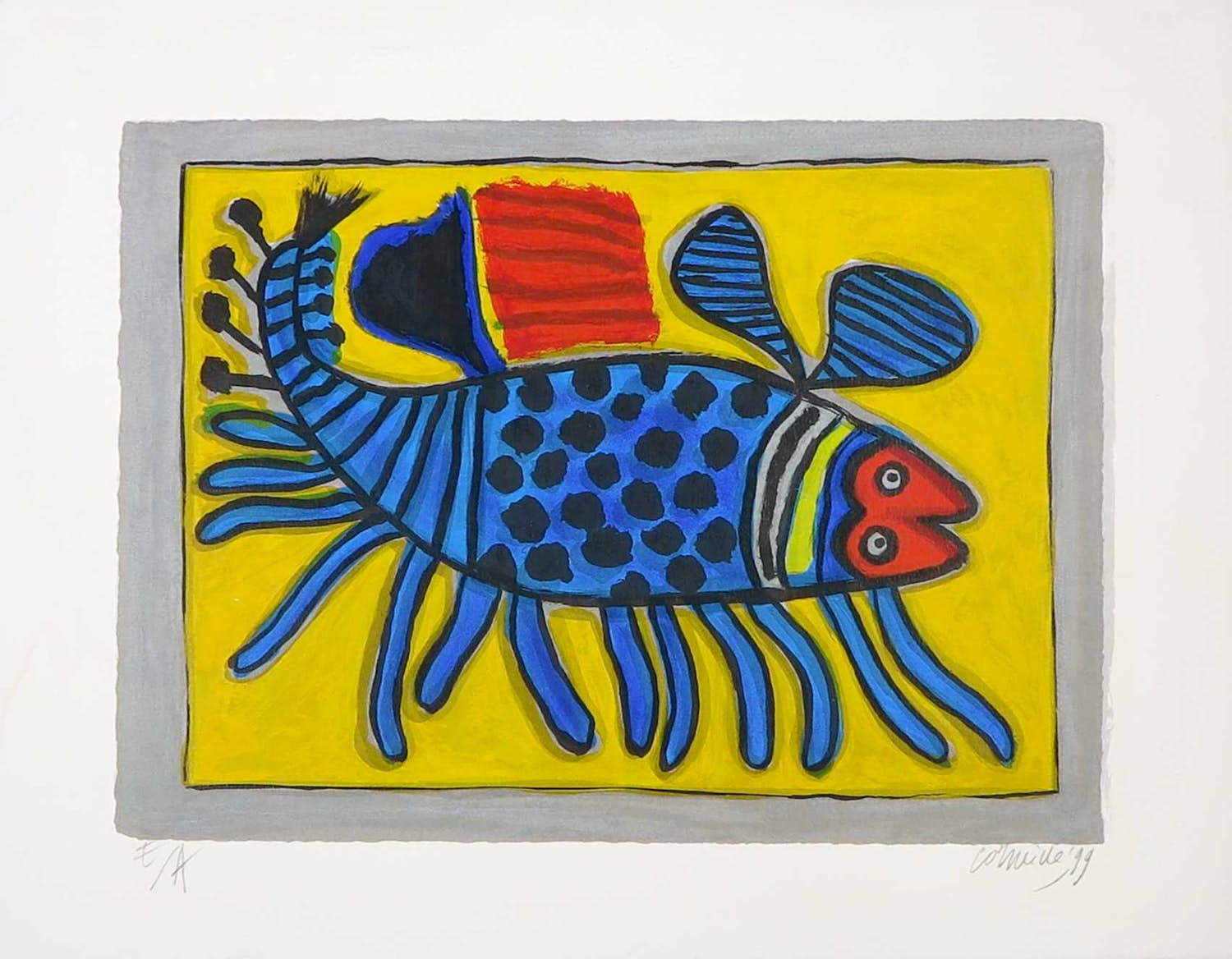 Corneille - Litho, Poisson surréaliste kopen? Bied vanaf 1!