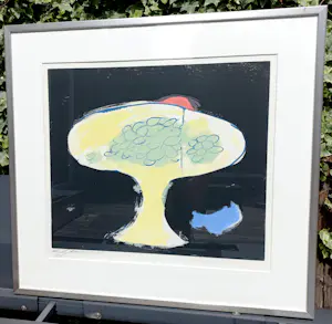 Eugène Brands - Fruitschaal, litho (netjes ingelijst, groot) kopen? Bied vanaf 175!