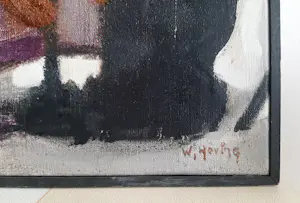 Wietse Hoving - abstract materie-schilderij kopen? Bied vanaf 100!