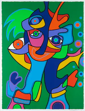 Marianne Naerebout - Zeefdruk, Enjoy, Enjoy - Ingelijst (Groot) kopen? Bied vanaf 50!