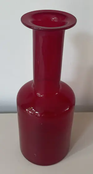 Empoli Glas - Robijnrode Flesvaas kopen? Bied vanaf 20!