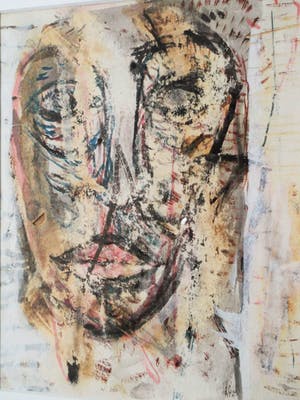 Marcelo Legrand - Compositie - Abstract Gezicht [3] kopen? Bied vanaf 55!