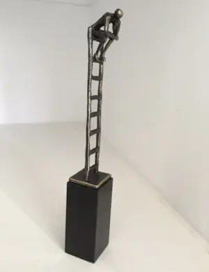Corry Ammerlaan - Sculptuur “ De denkende mens “ kopen? Bied vanaf 1!