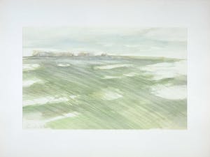 Wim de Bruin - Aquarel op papier, Landschap kopen? Bied vanaf 1!