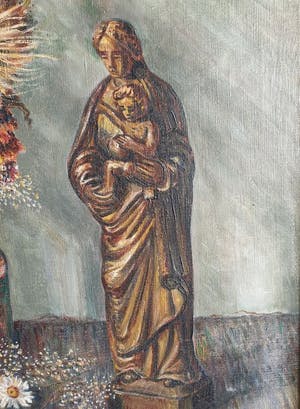 Piet Bulthuis - Mariabeeld - Onze lieve Vrouw van Kapel in 't Zand kopen? Bied vanaf 35!