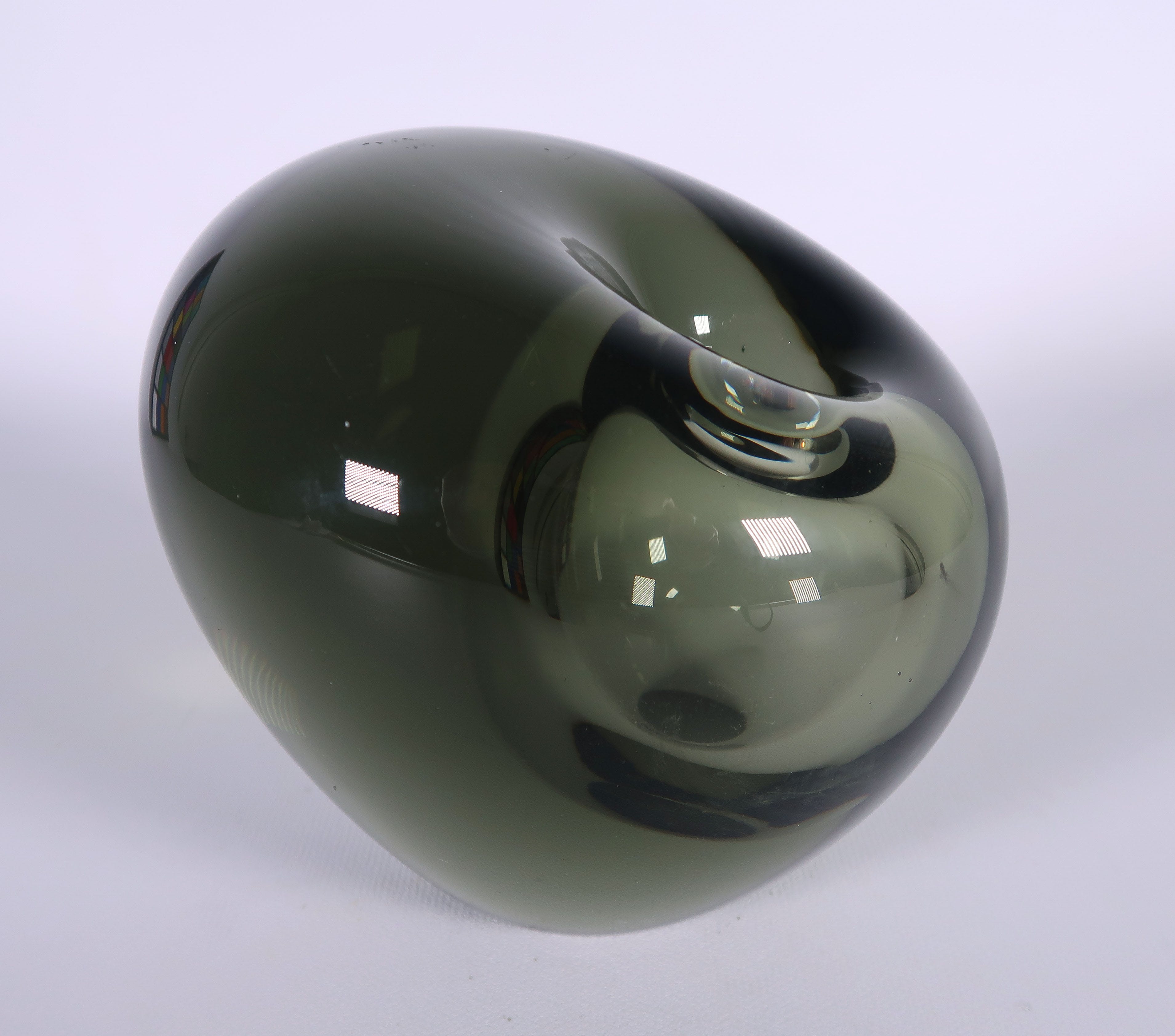 Per Lutken - Kristalglas, Ongelijk vaasje, uitgevoerd door Holmegaard kopen? Bied vanaf 20!