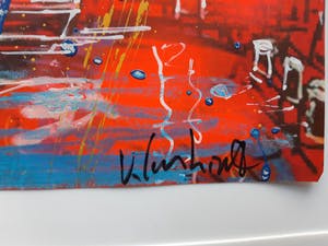 Peter Klashorst - Gemengde techniek - Handgesigneerd !!! kopen? Bied vanaf 150!