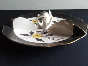 Vest Keramiek Gouda - Fraaie bonboniere van Gouda plateel - plaza 172 kopen? Bied vanaf 1!