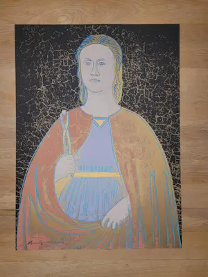 Andy Warhol - Saint Apollonia (F&S II.332) - 1984 - 79/250 kopen? Bied vanaf 14000!
