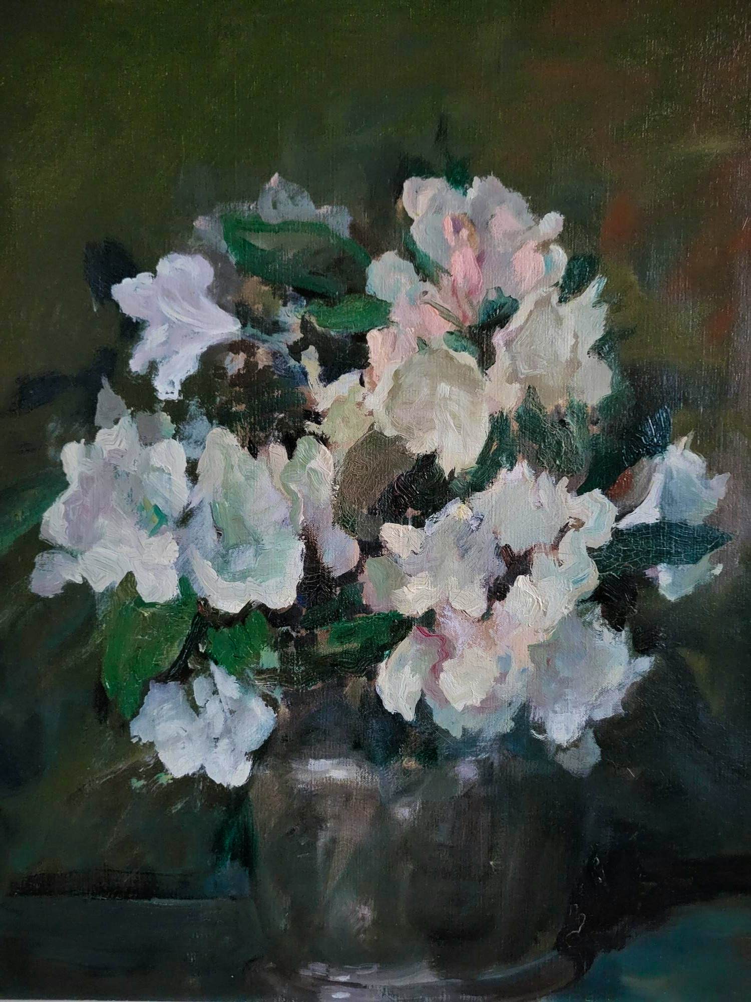 Adam Potgieter - Bloemstilleven. kopen? Bied vanaf 125!