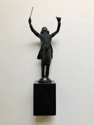 Brons (Onbekend) - Dirigent - Beeld kopen? Bied vanaf 1!
