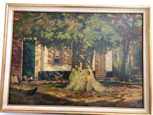 Jacob van Rossum - Zonnige Dag verkocht voor € 250!