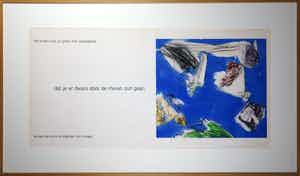 Ger Lataster - Ets, Neruda map - Ingelijst (groot) verkocht voor € 1!