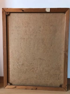 Peter Brouwer - Padestoelen in het bos olieverf op canvas kopen? Bied vanaf 75!