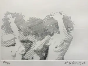 Rob Cox - 3 vrouwen | ets (1978) kopen? Bied vanaf 25!