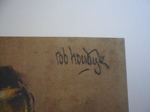 Rob Houdijk - Offset-litho, "Samen lezen". kopen? Bied vanaf 35!