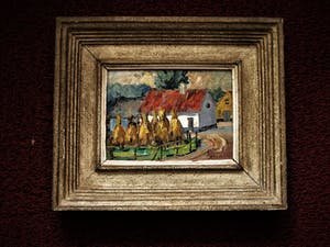 Niet of onleesbaar gesigneerd - Boeiend omstreeks 1930 geschilderd olieverf - gesigneerd Eduard kopen? Bied vanaf 1!