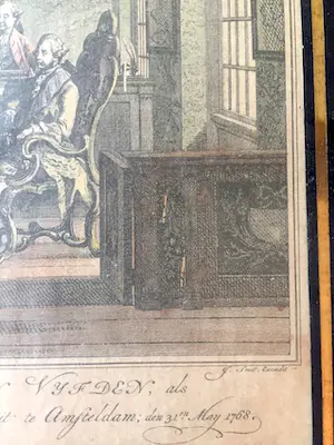 Reinier Vinkeles - Bijeenkomst van de Admiraliteit te Amsterdam - Kopergravure kopen? Bied vanaf 80!