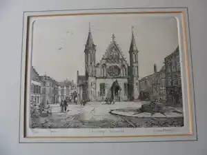 Anna Doedijns - Lijnets, Binnenhof Den Haag. vendu pour 35€ !