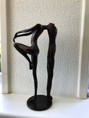 Niet of onleesbaar gesigneerd - Dansend naakt verkocht voor € 1!