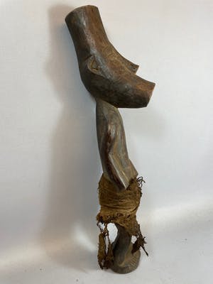 Fang - Old African statue from the Fang - Gabon. kopen? Bied vanaf 45!