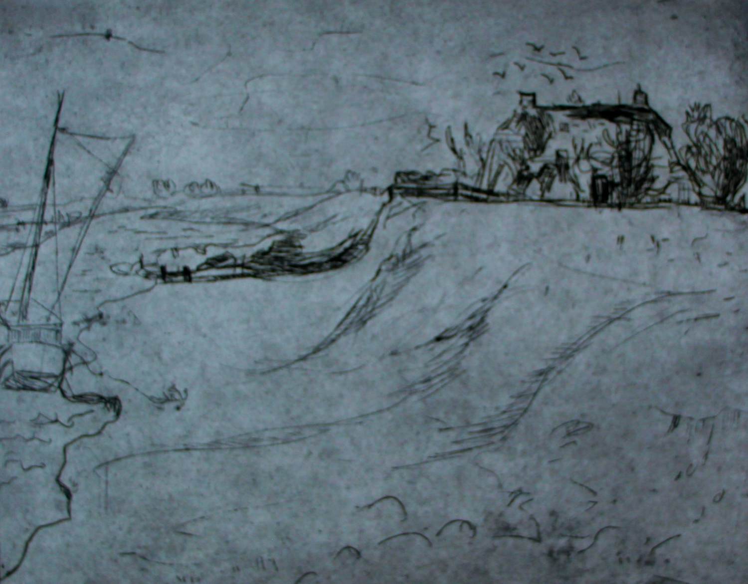 Jan Wiegers - Droge naald ets kopen? Bied vanaf 95!