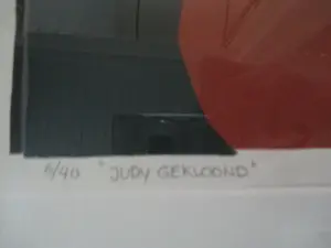 Conny Sprinkhuizen - Zeefdruk "Judy gekloond"in mooie Barth lijst! kopen? Bied vanaf 1!