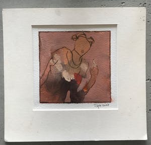 Sjer Jacobs - mooi klein schilderwerk - zonder titel kopen? Bied vanaf 80!