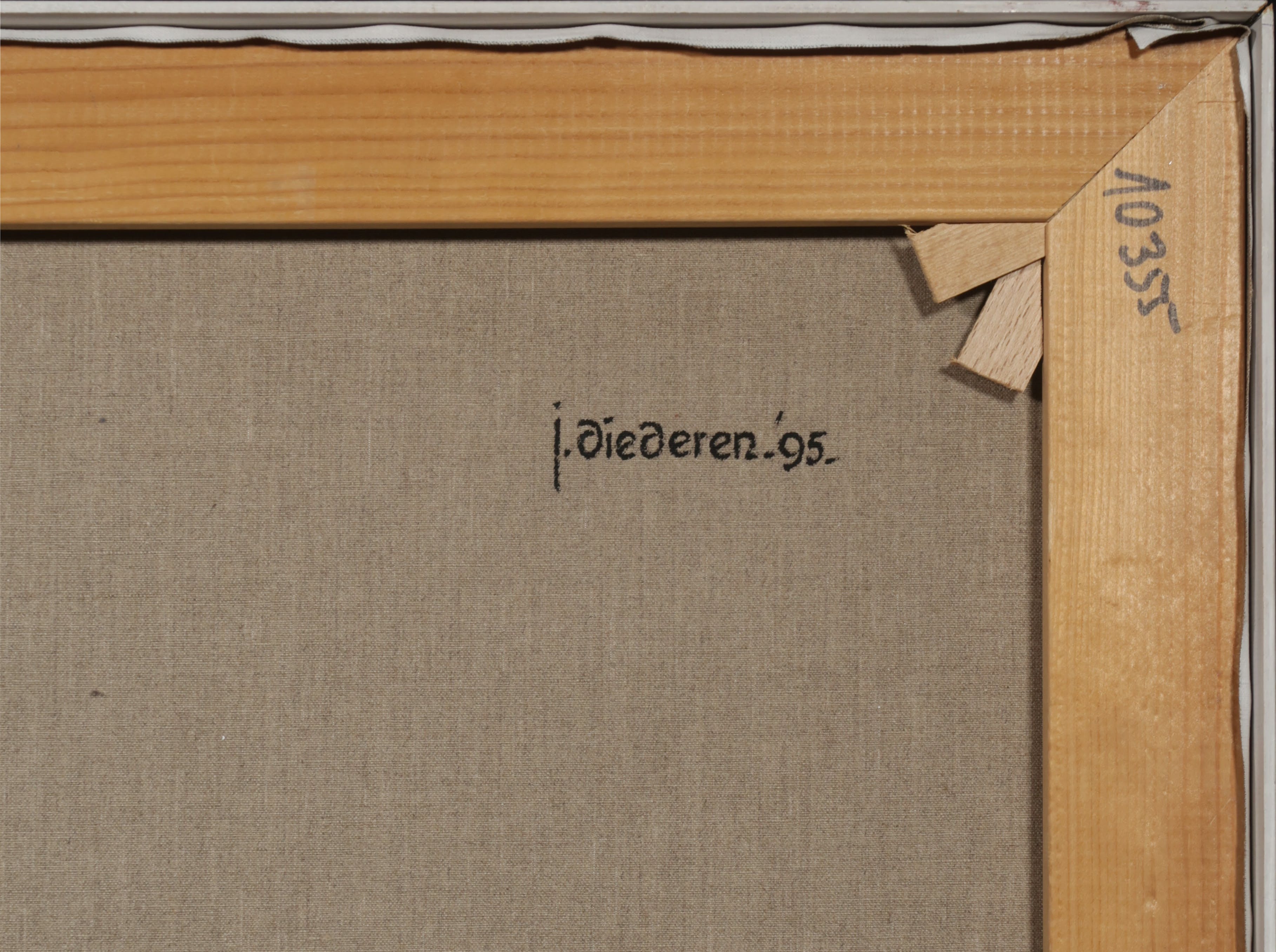 Jef Diederen - Acryl op doek, De zwaluw - Ingelijst kopen? Bied vanaf 1200!