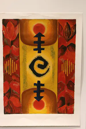 Jan van Delft - Gevelteken - Abstracte Zeefdruk - Oplage 120/120 kopen? Bied vanaf 40!