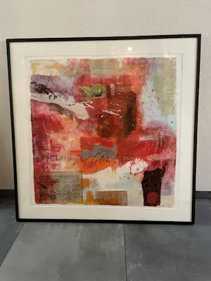 Bram Reijnders - Zeefdruk Nr.14 - Journey to the center - Ingelijst kopen? Bied vanaf 150!