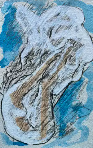 Pepe Gregoire - handgesigneerde zeefdruk | 'Zonder titel' verkauft für € 45!