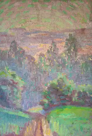 Raphael Dubois - Landschap (Paysage) vendu pour 100€ !