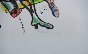 Anton Martineau - Litho op papier, Tango II - Ingelijst kopen? Bied vanaf 75!